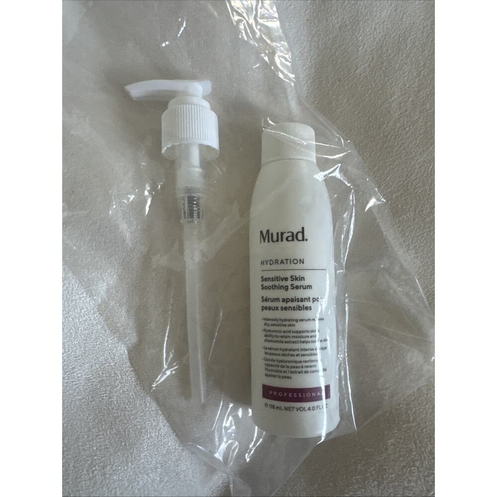 Murad Sensitive Skin Soothing Serum Pro Size 4.0 fl oz/ 118 ml *No Box*